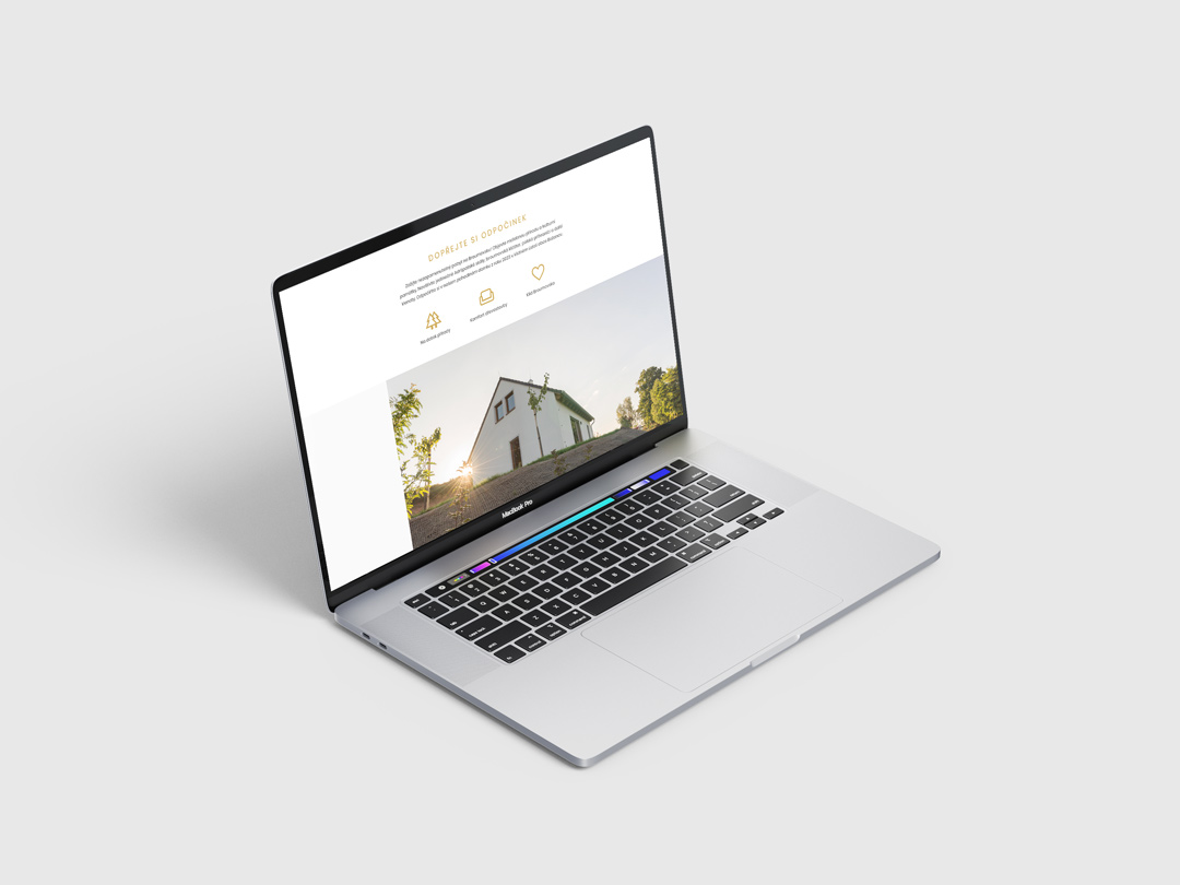 Web — sekce & ikonografie